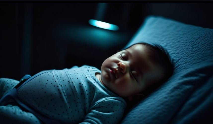 Should newborns nap in a dark room?